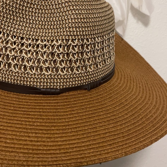 Brown Woven Sun Hat - Picture 6 of 6
